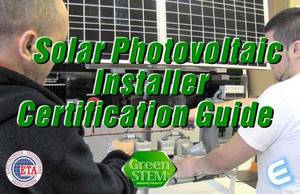 Course Cover Image Solar Photovoltaic Installer Certification Guide – for ETA’s Photovoltaic Installer – Level 1 (PVI1)